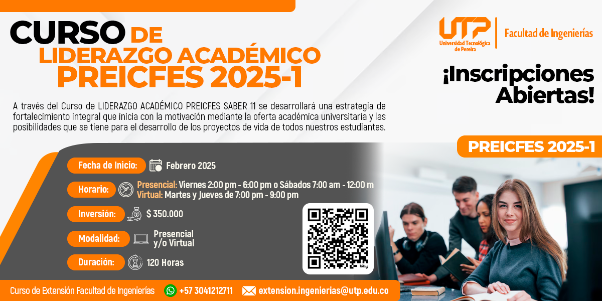 CURSO LIDERAZGO ACADÉMICO PREICFES 2025-1