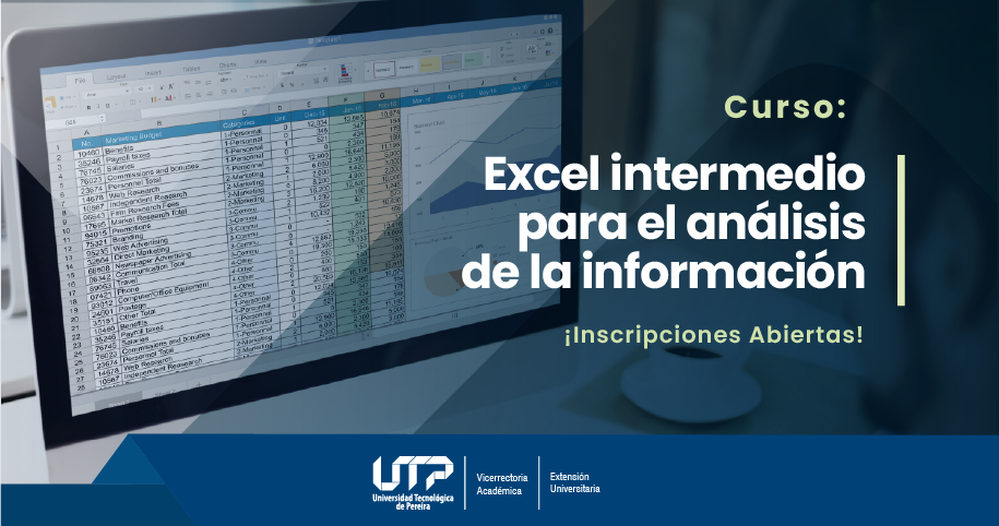 Curso de Excel intermedio para el análisis de la información 2025-2